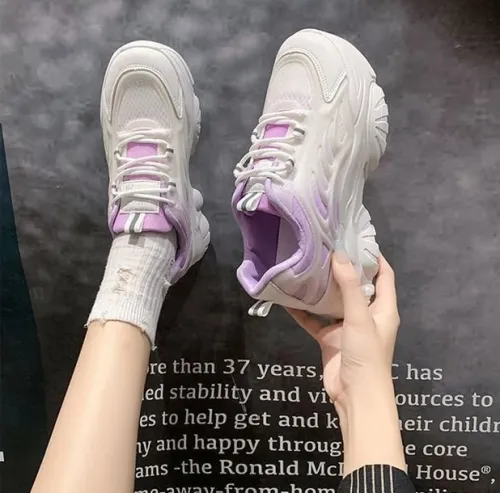 Giày Sneaker Nữ Ombre Thời Trang Cá Tính